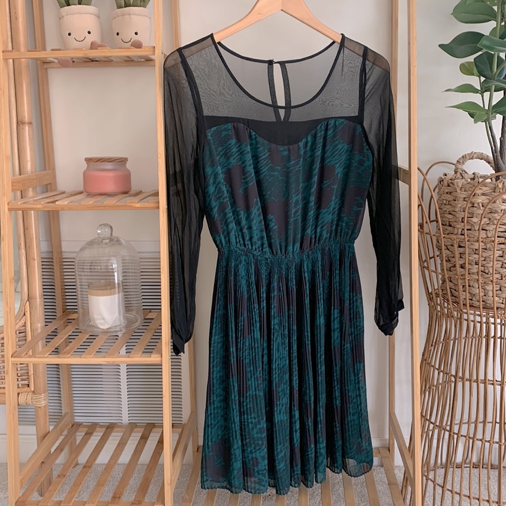 Vintage Pleated Dress